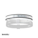 ■BANDEL■バンデル 691130 STRING METALLIC ストリング・メタリック Bracelet[ホワイト×シルバー][アクセサリー/プラチナシリコーン/シリコンブレスレット/メタリックブレスレット/Boostech/ブーステック/白色/銀色/石英/純金]【RCP】