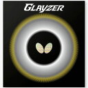 ★即納/あす楽★■卓球ラバーメール便送料無料■バタフライ 06100 グレイザー GLAYZER 威力と安定した弧線を両立するハイパフォーマンスラバー卓球/ラバー/ラバ-