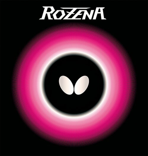 ★即納/あす楽★ 卓球ラバーメール便送料無料 【Butterfly】バタフライ 06020 ロゼナ ROZENA【卓球用品】卓球/ラバー/ラバ-[裏ソフトラバー/テンション系]【RCP】