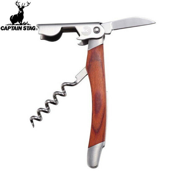 【CAPTAIN STAG】キャプテンスタッグUM1540 CSマルチツール ソムリエナイフ3 UM-1540キャンプ/サバイバル/アウトドア/マルチツール/多機能/キャンプ【RCP】