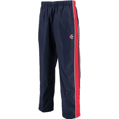 ■送料無料■【CONVERSE】コンバースCB182112P-2964 ウォームアップパンツ［ネイビー/レッド］[バスケッ..