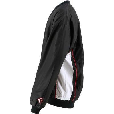 ■送料無料■【CONVERSE】コンバースCB182113S-1911 Vネックウォームアップジャケット［ブラック/ホワイト］[バスケットボール用品/ウェア/練習着/羽織/移動着/ジャージ/部活動/クラブ活動/Basketball/バスケ]【RCP】