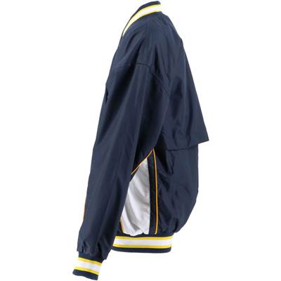 トランスポーツの■送料無料■【CONVERSE】コンバースCB482501S-2911 ジュニアウォームアップジャケット［ネイビー/ホワイト］[バスケットボール用品/ウェア/練習着/羽織/移動着/ジャージ/部活動/クラブ活動/Basketball/バスケ]【RCP】｜アングル3