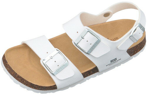 ■送料無料■【EDWIN】エドウィン EB1002-2 メンズ フットベッド[ホワイト][ベッドサンダル/シューズ/紳士靴/靴/くつ/カジュアル/フットベッドサンダル/フラットサンダル/タウンユース/コンフォートサンダル/Daimatu/ダイマツ]【RCP】