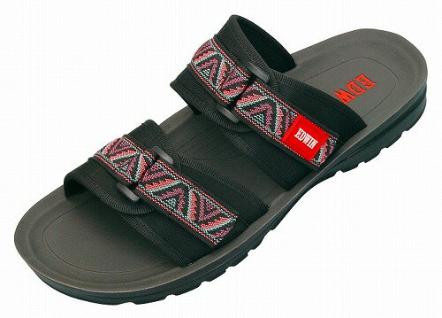 【EDWIN】エドウィン EW5102-709 スポーツサンダル[ブラックコンビ][サンダル/シューズ/靴/くつ/コンフォート/大人の男性の足元を飾るタウンカジュアル/お出かけ/旅行/メンズ/Daimatu/ダイマツ]【RCP】