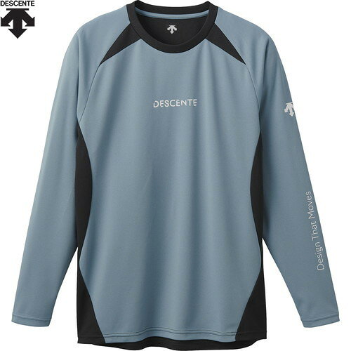 ■送料無料■【DESCENTE】デサント DV4FLT02U-BLBK 長袖バレーボールシャツ[ブル ...