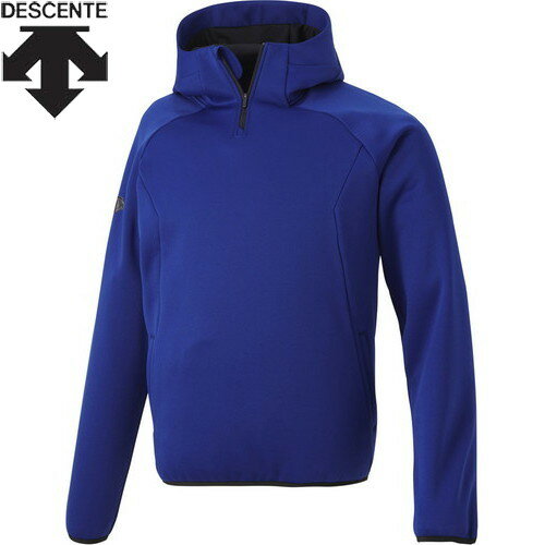 ■送料無料■【DESCENTE】デサント DBX2761B-ROY バリアフリース[ロイヤル][野球/ベースボール/防寒ウェア/ウエア/長袖/長そで/プルオーバー/パーカー/はっ水/保温/ストレッチ/トレーニング/練習/部活/クラブ/メンズサイズ]【RCP】(4)