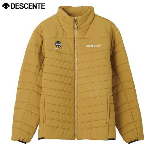 デサント ダウンジャケット メンズ ■送料無料■【DESCENTE】デサント DMMWJC41-BG ムーブスポーツ AERO CAPSULE ソフトナイロン スタンドジャケット[ベージュ][ダウンジャケット/フルジップ/長袖/長そで/ノイズレス/ソフトナイロン/保温/はっ水/防風/部活/クラブ/練習]【RCP】