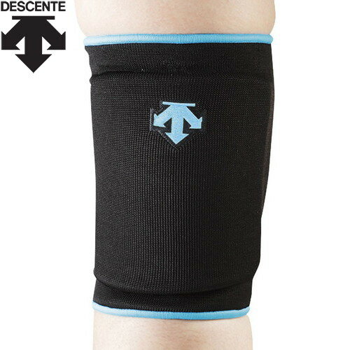 【DESCENTE】デサント DVB8601C-BBL [ブラック/Pブルー][バレーボール/サポーター/膝用パッド/ひざ用/..