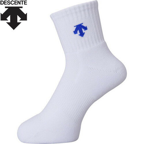 【DESCENTE】デサント DVB9640B-WAB [ホワイト/アブル][バレーボール/マルチスポーツ/ソックス/靴下/くつ下/普段用としても/抗菌防臭/トレーニング/部活/クラブ/ユニセックス]【RCP】