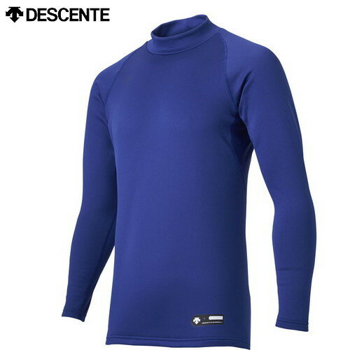 ■送料無料■【DESCENTE】デサント STD658B-ROY リラックスフィットシャツヒート[ロイヤルブルー][Tシャツ/長袖/長そで/丸首/ハイネック/下着/野球/ベースボール/起毛/保温]【RCP】