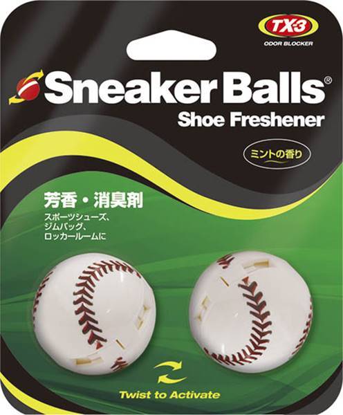 ■送料無料■【SOFSOLE】ソフソール 87703 スニーカーボール ベースボール 【2個入/芳香/消臭剤/靴/ニオ..