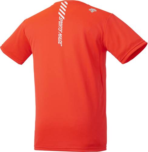 【DESCENTE】デサント DRMPJA53-OR 半袖Tシャツ [半袖シャツ/プラクティス/練習着/半袖ウエア/着替え/バレーボール/マルチスポーツ/部活動/クラブ活動] 年度:20SS 【RCP】