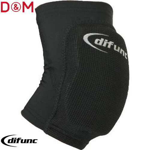 【D&M】ディーアンドエム D706-00 トリコットエルボーパッド [ブラック][ひじ/肘/サポーター/1個入/バレーボール/バレー/バスケ/サッカー/スポーツ/パッドあり/ショートタイプ/男女兼用/difunc/ディファンク/日本製/#D-706]【RCP】