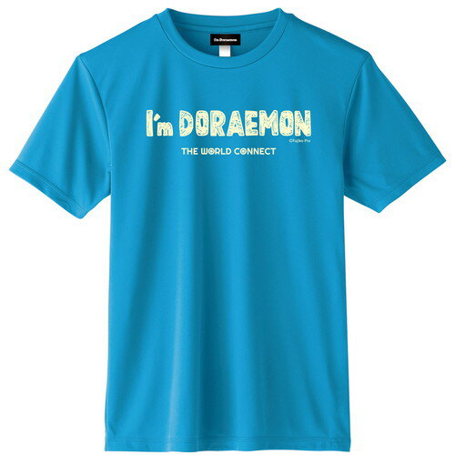 ◆DONIC◆ドニック GV012-CQ DONIC I'M DORAEMON 卓球Tシャツ D(男女兼用） [ターコイズブルー]ドラえもんTシャツ/どらえもん/ドラエモン【卓球用品】Tシャツ/卓球Tシャツ/卓球【RCP】