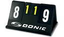 ■送料無料■◆DONIC◆ドニック UL009DONIC スコアボードマッチカウント■点数0−21 ゲーム0−5箱底使用で自立可能(写真)【卓球用品】得点板/ス...