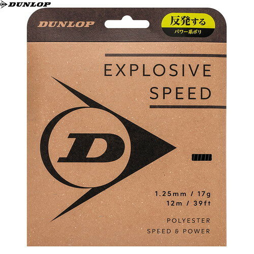 ダンロップテニス DSTA11021-079 エクスプロッシブ・スピード EXPLOSIVE SPEED