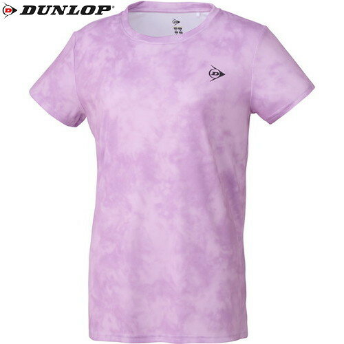 ■送料無料■【DUNLOP】ダンロップテニス DAP1423W-226 GAME SHIRT[ライトピンク][テニス/ソフトテニス/トップス/半袖/半そで/ゲームシャツ/吸水速乾/UVカット/試合/練習/部活/クラブ/レディース]【RCP】