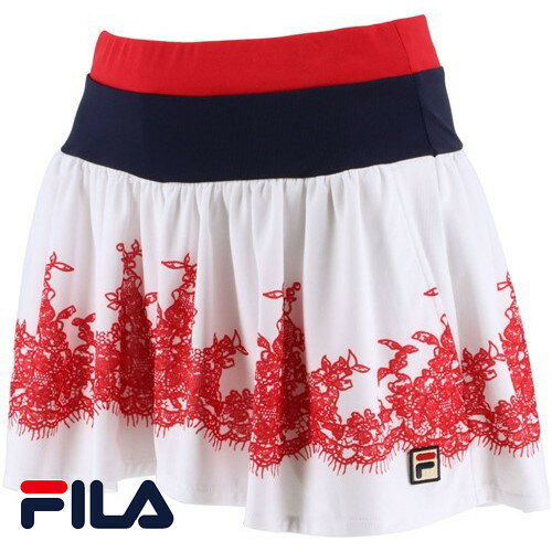 ■送料無料■▼FILA▼フィラ VL2464-11 ウィメンズ キュロットパンツ[フィラレッド]テニス/ソフトテニス/バドミントン/ウェア/ウエア/半ズボン/ハーフパンツ/チーム/トレーニング/部活/クラブ/レディース/女性用【RCP】