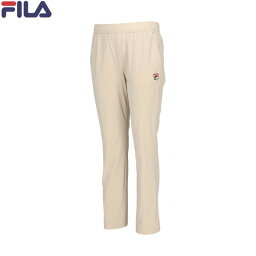 ■送料無料■▼FILA▼フィラ VL2724-03 ロングパンツ[ベージュ]レディース/女性用/テニス/ソフトテニス/バドミントン/ウェア/ウエア/長ズボン/ロングパンツ/トレーニング/部活/クラブ【RCP】