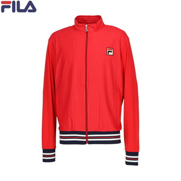 ■送料無料■▼FILA▼フィラ VM5627-11 トラックジャケットメンズ/男性用/テニス/ソフトテニス/バドミントン/トレーニングウェア/ウエア/上着/アウター/ストレッチ/練習/部活/クラブ