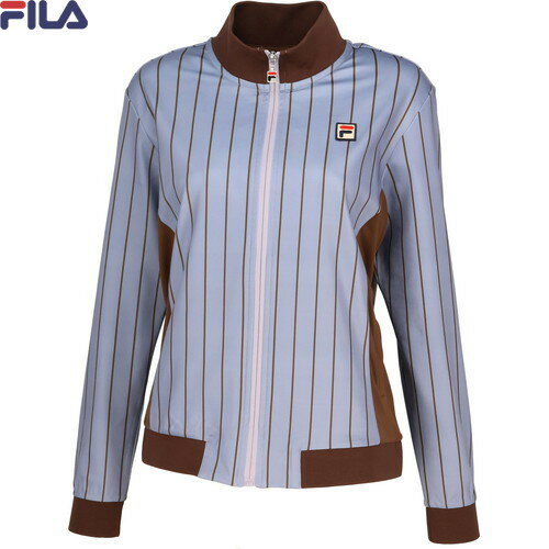 ■送料無料■【FILA】フィラ EL0228-04B トラックジャケット[パープルグレー][レディース/テニス/ジャケット/アウター/上着/移動着/ウォームアップウェア]【RCP】