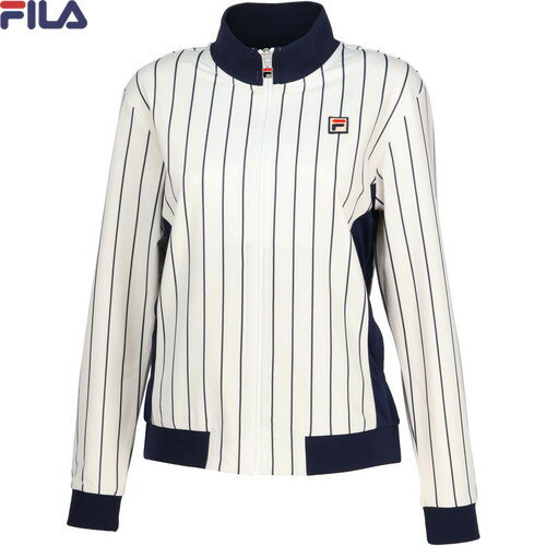 ■送料無料■【FILA】フィラ EL0228-34Z トラックジャケット[アイボリー][レディース/テニス/ジャケット/アウター/上着/移動着/ウォームアップウェア]【RCP】