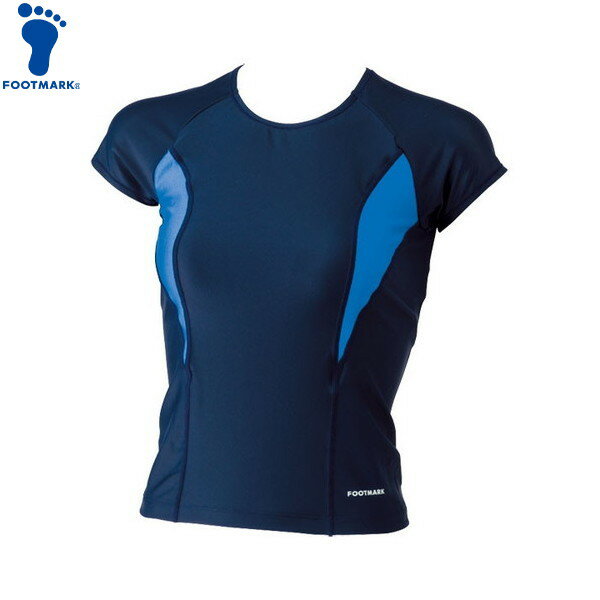 ■送料無料■【FOOTMARK】フットマーク 101563B1-10 すまいるスイムラインセパレーツ上 3L・4L[ブルー]レ..