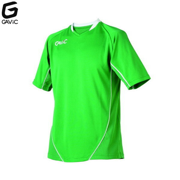 【GAVIC】ガビック GA6602-GNWH ゲームトップ[グリーン/ホワイト]フットサル/サッカー/キッズ/ジュニア/シャツ/スポーツTシャツ/プラクティスシャツ/ゲームシャツ/マルチスポーツ/練習/トレーニング/クラブ【RCP】