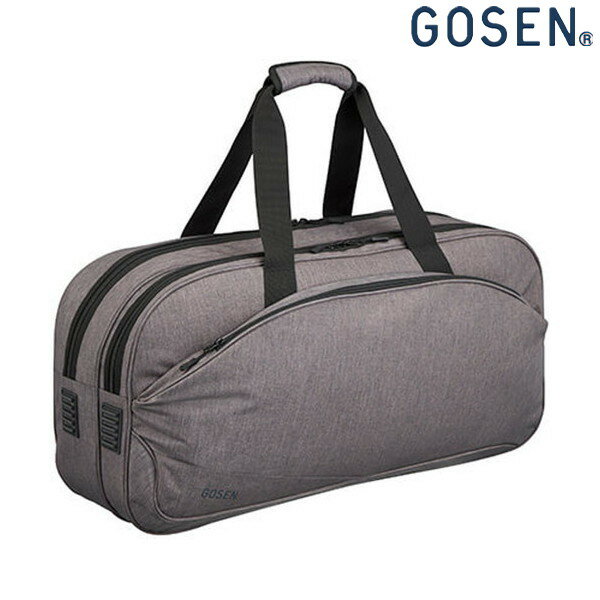 ■送料無料■▼GOSEN▼ゴーセン BA23TTB-37 トーナメントバッグ Townuse[グレーモク][男女兼用/ユニセックス/ラケットバッグ/ラケット収納/2本用/試合/遠征/テニス/メンズ/レディース/部活/クラブ/チームウエア]【RCP】