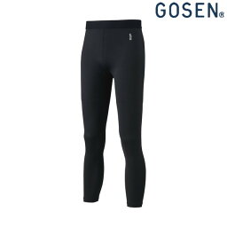 ■送料無料■▼GOSEN▼ゴーセン FR2302-39 UNI UVカット10分丈レギンス[ブラック][男女兼用/ユニセックス/テニス/ソフトテニス/バドミントン/アンダーウェア/ウエア/スポーツインナー/下着/トレーニング/部活/クラブ/メンズサイズ]【RCP】