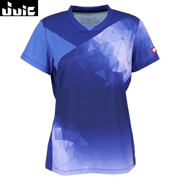 Shirts - ■送料無料■【JUIC】ジュウィック 5708BL JUICコスモ・レイS (レディース)[ブルー] 【卓球用品】ウェア/卓球ユニフォーム/卓球/ユニホーム/ゲームシャツ【RCP】