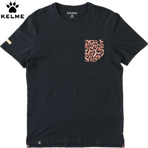 【KELME】ケレメ 3681053-000 Tシャツ[ブラック][サッカー/フットサル/シャツ/半袖/半そで/スポーティ/男女兼用/ユニセックス/カジュアル/スポーツ/ケルメ]【RCP】