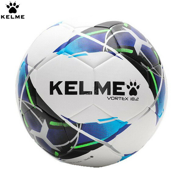 ■送料無料■【KELME】ケレメ 8101QU5001-113 サッカーボール (ラミネート) VORTEX 18.2[ホワイト/ネオンブルー]サッカー/ボール/パネル数32片/練習/トレーニング/部活/クラブ/チーム【RCP】