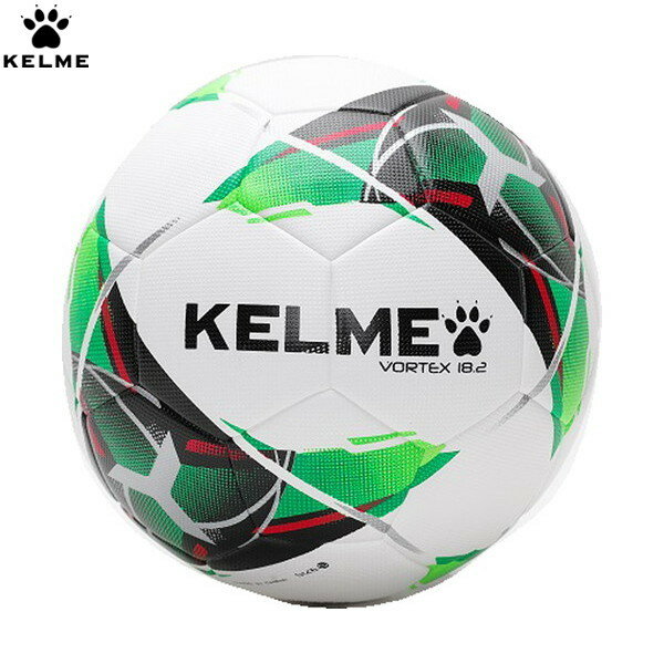 ■送料無料■【KELME】ケレメ 8101QU5001-127 サッカーボール (ラミネート) VORTEX 18.2[ホワイト/ネオン..