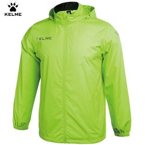 ■送料無料■【KELME】ケレメ 3803241-904 JRレインジャケット[ネオングリーン][サッカー/フットサル/ウインドウェア/ウエア/上着/アウター/レインコート/レインジャケット/トレーニング/部活/練習/ジュニア/子供]【RCP】