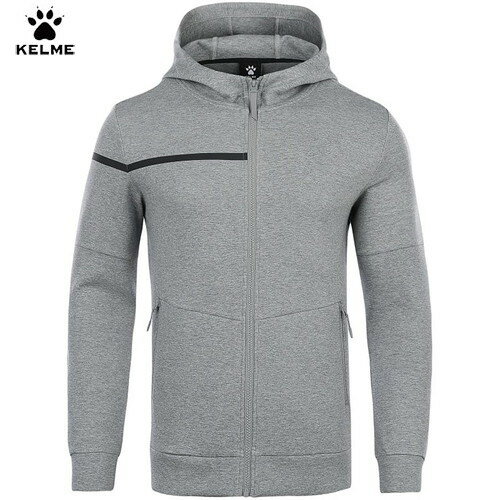 ■送料無料■【KELME】ケレメ 7361WT1101-222 ウォーキングジャケット[ライトグレー][サッカー/フットサル/ウインドウェア/ウエア/上着/アウター/ジャケット/コート/トレーニング/部活/練習/ユニセックス/男女兼用]【RCP】