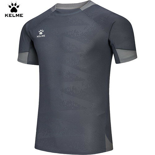 【KELME】ケレメ 8551Z11078-201 シミラープラクティスシャツ[ダークグレー][サッカー/フットサル/シャ..