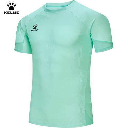 【KELME】ケレメ 8551Z11078-305 シミラープラクティスシャツ[ライトターコイズ][サッカー/フットサル/..