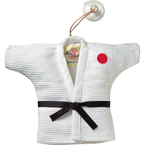 【クザクラ】九櫻(九桜) KUSAKURA JM1 マスコット ミニ柔道衣(白)[柔道着/アクセサ...