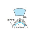 【クザクラ】九櫻(九桜) KIS 剣道面用 アイガード(少年用)【RCP】