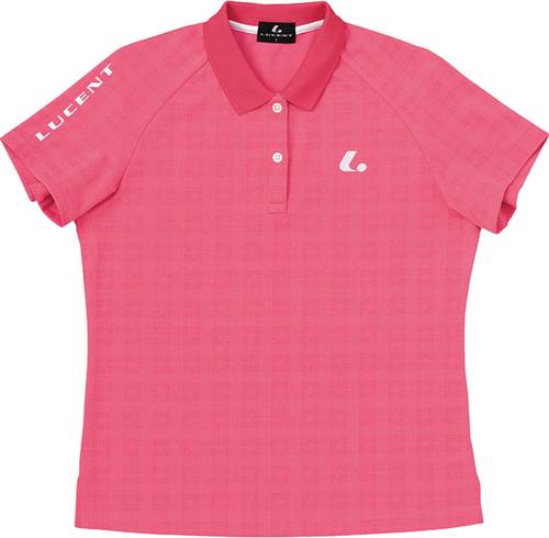 ■送料無料■【LUCENT】ルーセント XLP4971 ゲームシャツ [ピンク]【テニス用品】ユニフォーム/ユニホーム/ポロシャツ/マルチスポーツ/部活動/クラブ活動年度:19SS【RCP】