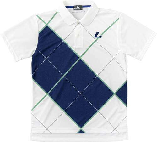 ■送料無料■【LUCENT】ルーセント XLP8380 ユニセックス/男女兼用 ゲームシャツ ホワイト [ホワイト] 【テニス/ゲームシャツ】 年度:19SS 【RCP】