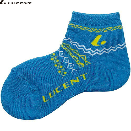 【LUCENT】ルーセントXLN3047Men's ソックス(ショート)[ターコイズ][テニス/ソフト...