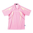 ■送料無料■【LUCENT】ルーセント XLP7851 Uni ゲームシャツ[ライトピンク][テニス/ゲームシャツ]年度:14FW【RCP】
