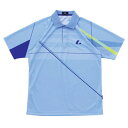 ■送料無料■【LUCENT】ルーセント XLP8077 UNI ゲームシャツ (ライトブルー)[テニス/ゲームシャツ]年度:15SS【RCP】