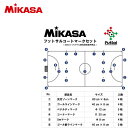 【MIKASA】ミカサ ACLTVFSMSB フットサルコートマークセット AC-LTV-FSMSB-W 2020/21フットサル競技規則適用商品[フットサル用...