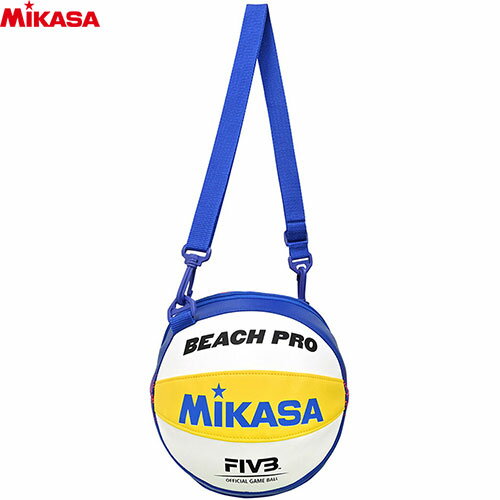 【MIKASA】ミカサ ACBGBV550C ボールバッグ ビーチバレーボール1個用[ホワイト/イエロー/レッド][ビー..