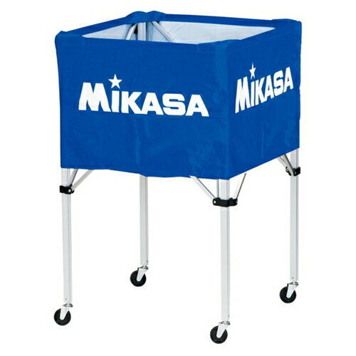 ■送料無料■【MIKASA】ミカサ BCSPH-BL ワンタッチ式ボールカゴ(フレーム・幕体・キャリ ...