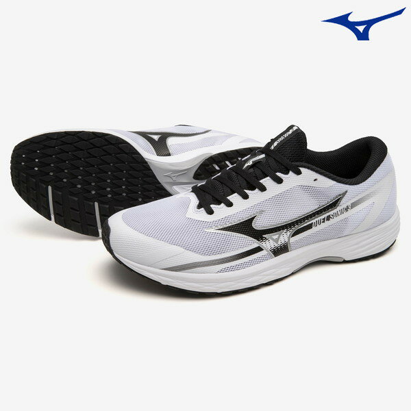 ■送料無料■◆MIZUNO◆ミズノ U1GD2334-02 デュエルソニック3(陸上競技)[ユニセックス][02:ホワイト×ダークグレー×ブラック]男女兼用/ランニングシューズ/靴/プラクティス/練習靴/陸上競技/部活動/クラブ活動【RCP】